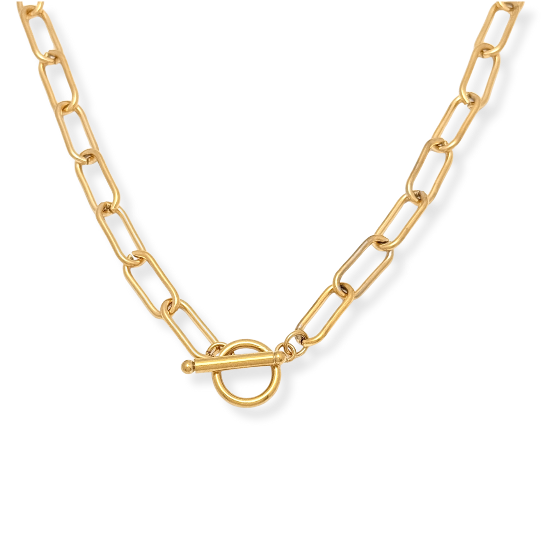 Haddy Simple Toggle Necklace