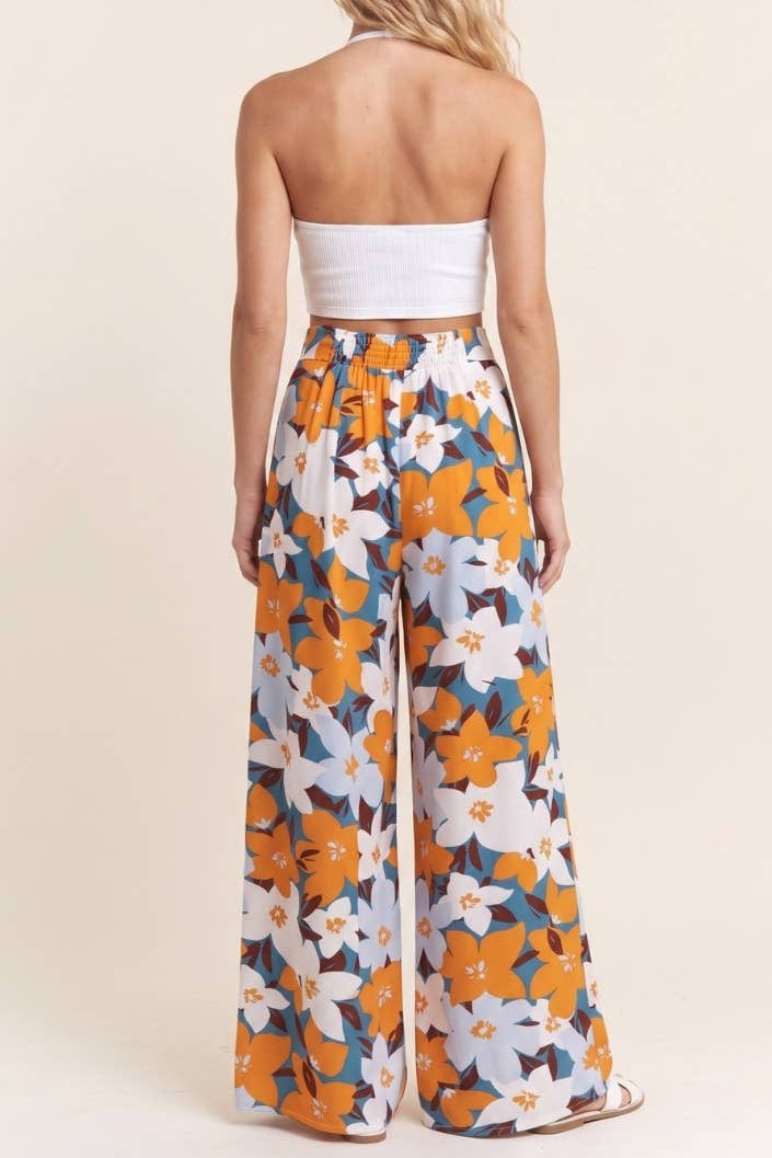 Frannie Floral Wide Leg Pant
