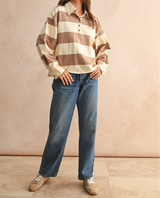 Carrington Rugby Stripe Top
