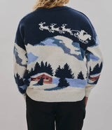 Snowy Ski Village Sweater