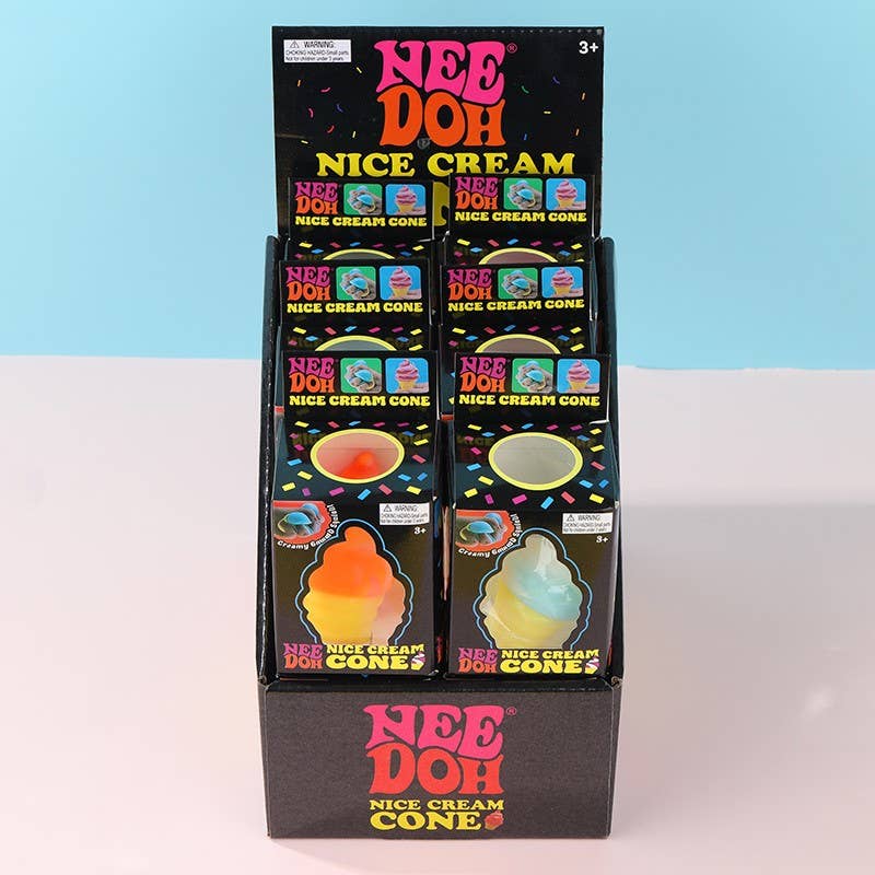 Ice Cream Cone Squishy Toy