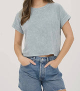 Cocoa And Sage Washed Tee