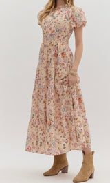 Abigail Floral Print Dress