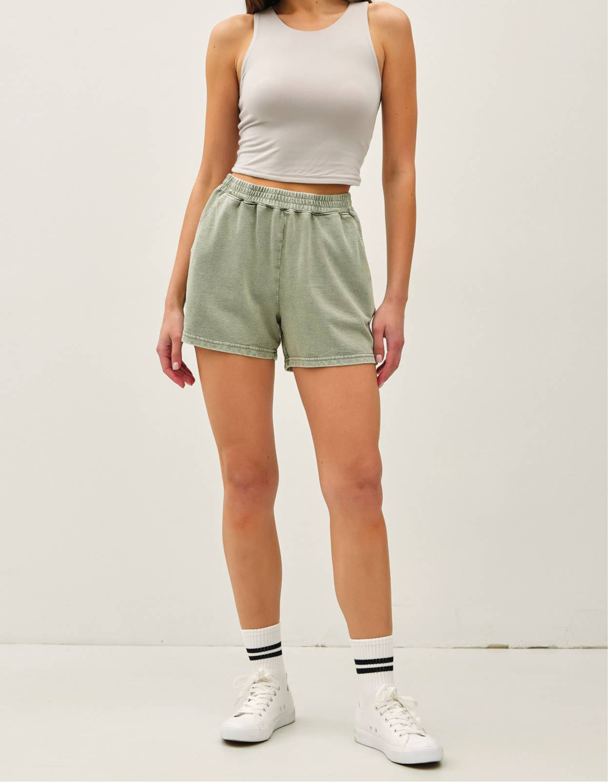 Zoee Washed Comfy Shorts