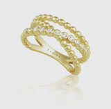Sahira Lizzie Layered Ring