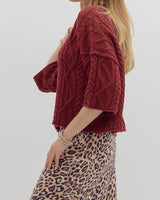 Candace Cable Knit Sweater