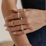 Sahira Jubilee CZ Ring