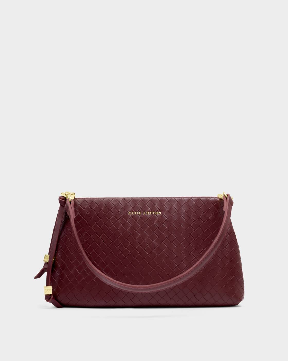 Nova Cherry Woven Small Shoulder Bag