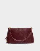 Nova Cherry Woven Small Shoulder Bag