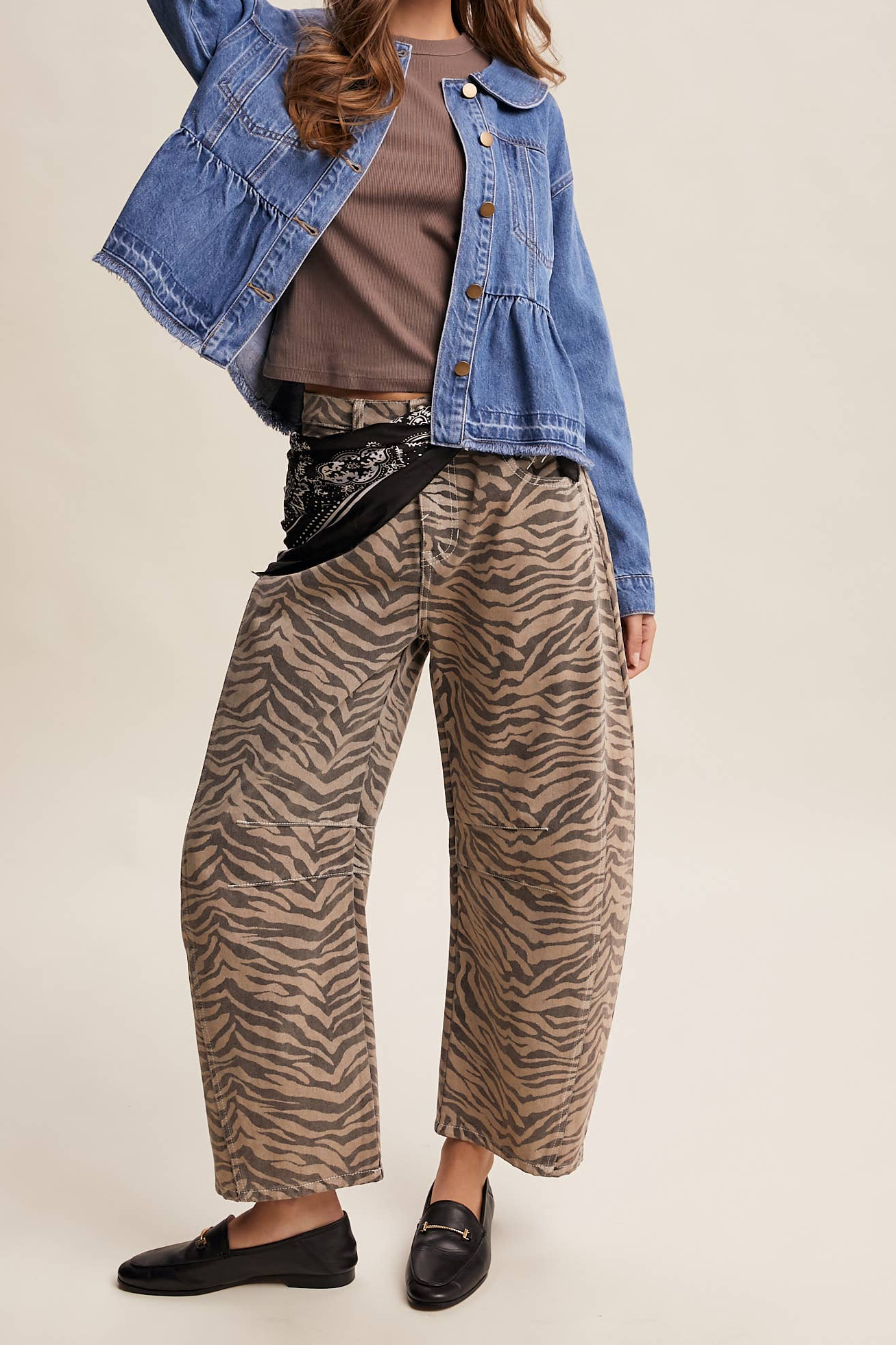 McKenna Ruffle Hem Jacket