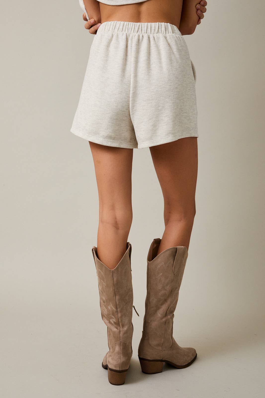 Callie Textured Shorts