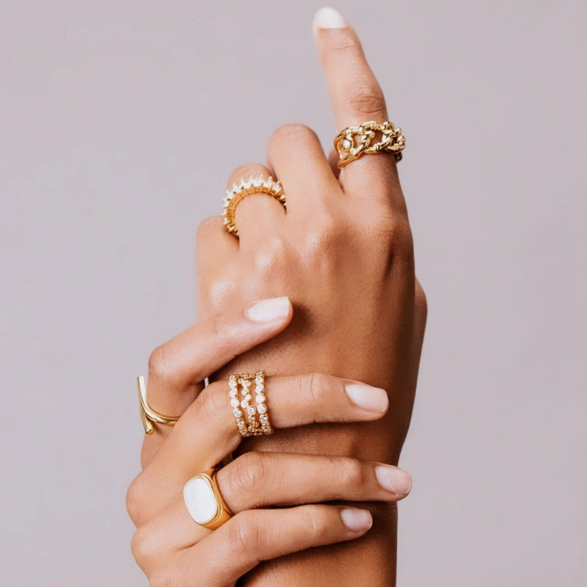 Sahira Celeste Eternity Ring