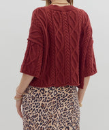 Candace Cable Knit Sweater