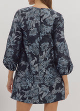 Franni Elegant Jacquard Dress
