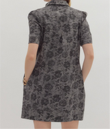 Stevie Floral Denim Dress