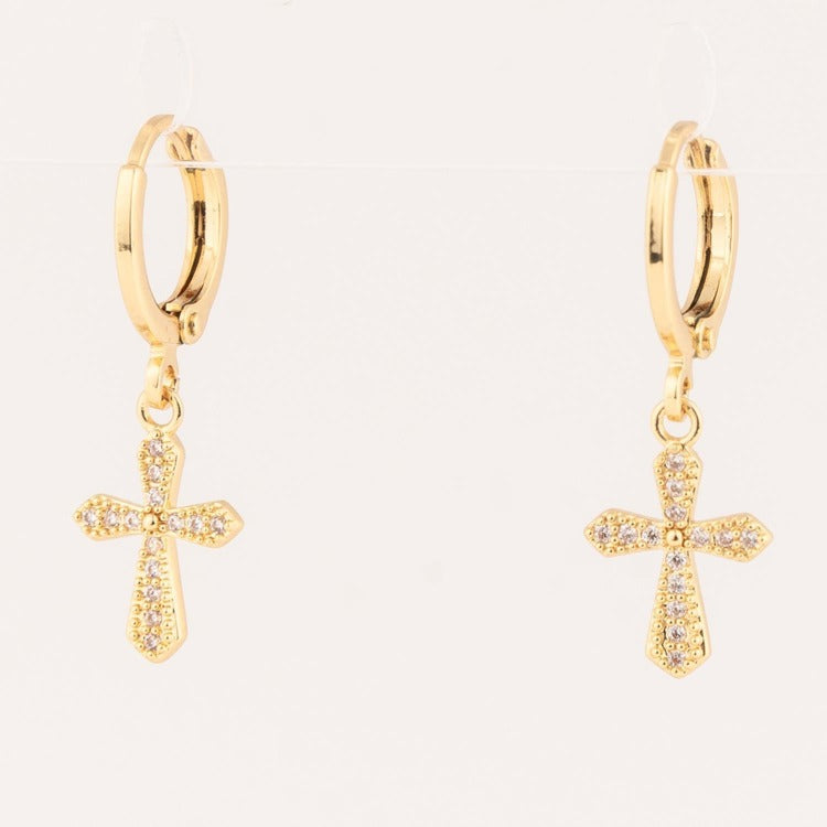 Michelle McDowell Yara Cross Earrings