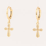 Michelle McDowell Yara Cross Earrings
