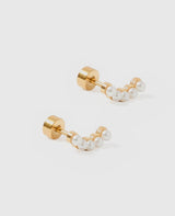 Linny&Co Abigail Pearl Screwback Studs