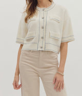 Frankie Button Front Cardigan