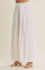 Macy Wide Leg Elastic Waist Pants