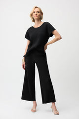 JR Pleated Scuba Crepe Wide Leg Pull-On Pants needs tag and active