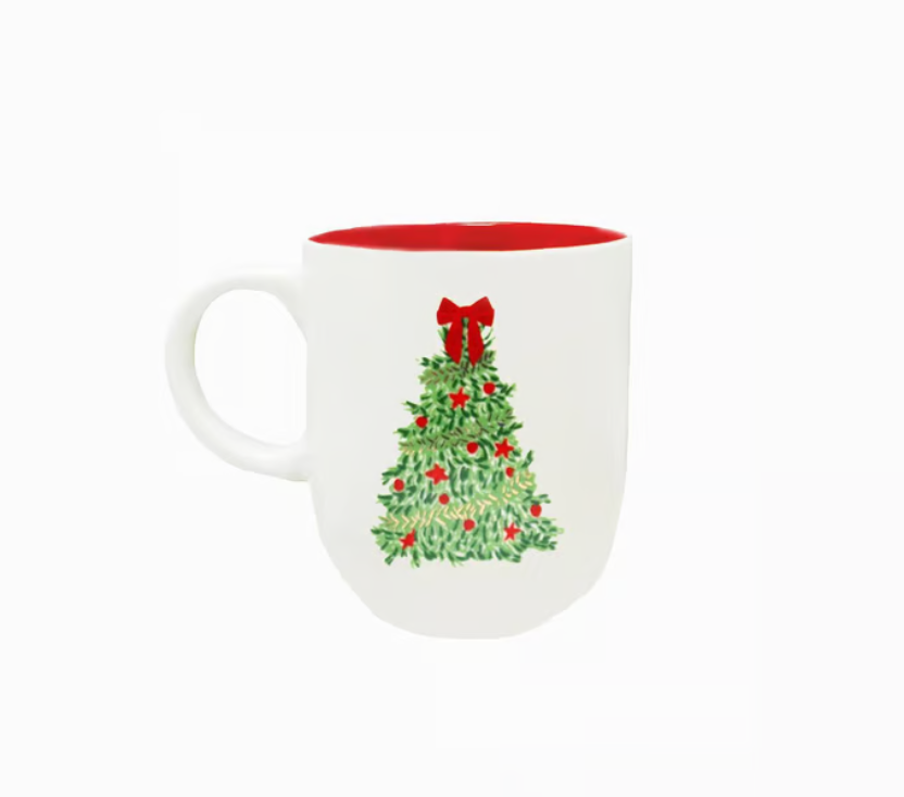Mary Square Christmas Mugs