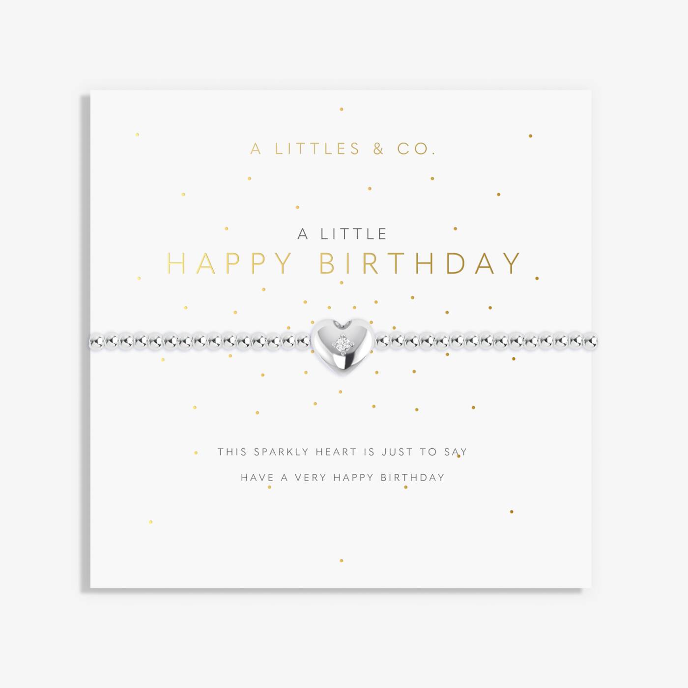 A Littles & Co 'Happy Birthday' Bracelet