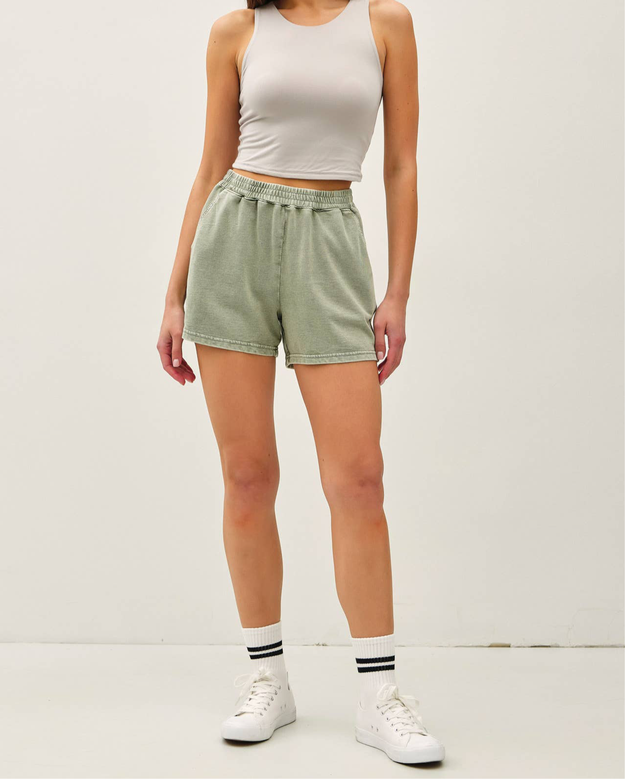 Zoee Washed Comfy Shorts