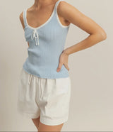 Sara Contrast Trim Tank
