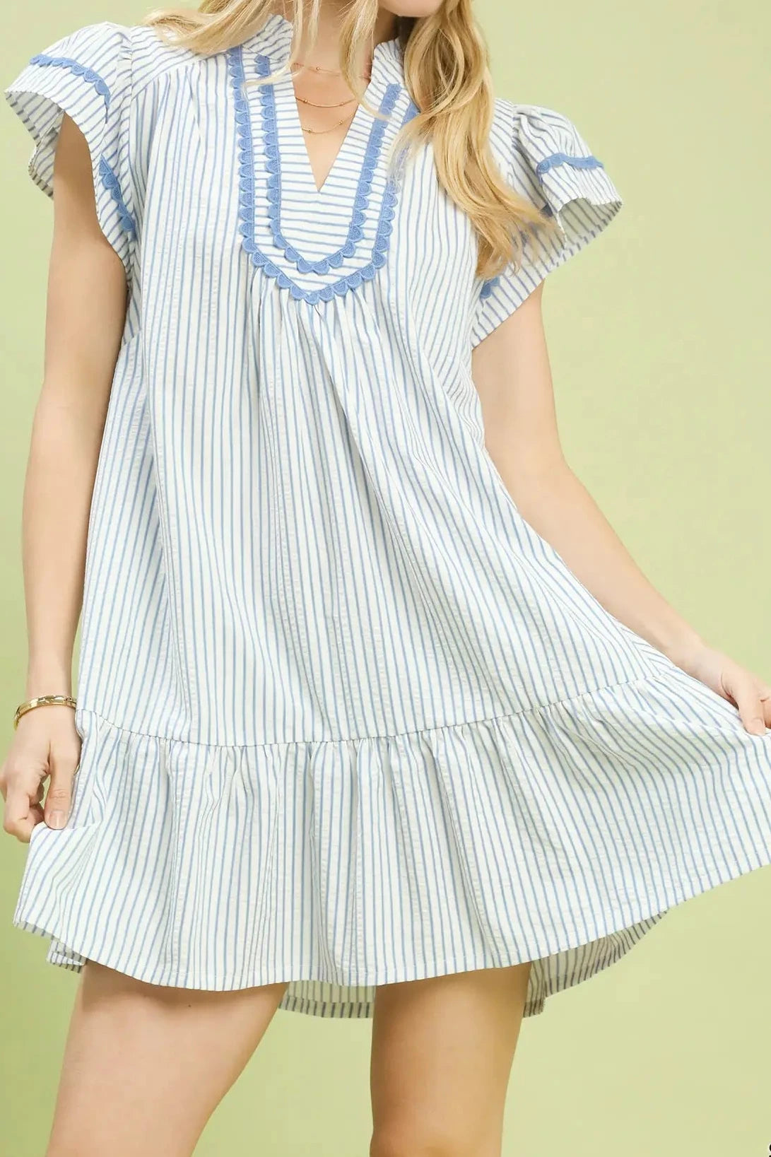 Skyler Skye Blue Dress