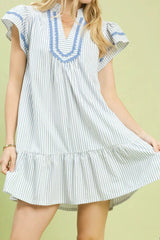 Skyler Skye Blue Dress