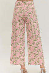 Barrin Pink Floral Pant