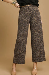 Cali Animal Print Wideleg