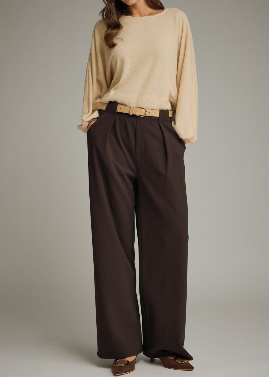 Henley Brown Dress Pants