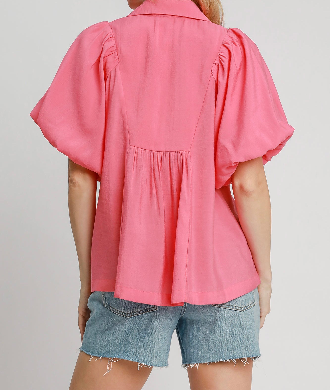 Camill Coral Pink Top