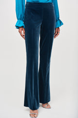 Nightfall Velvet Flared Pull-On Pants