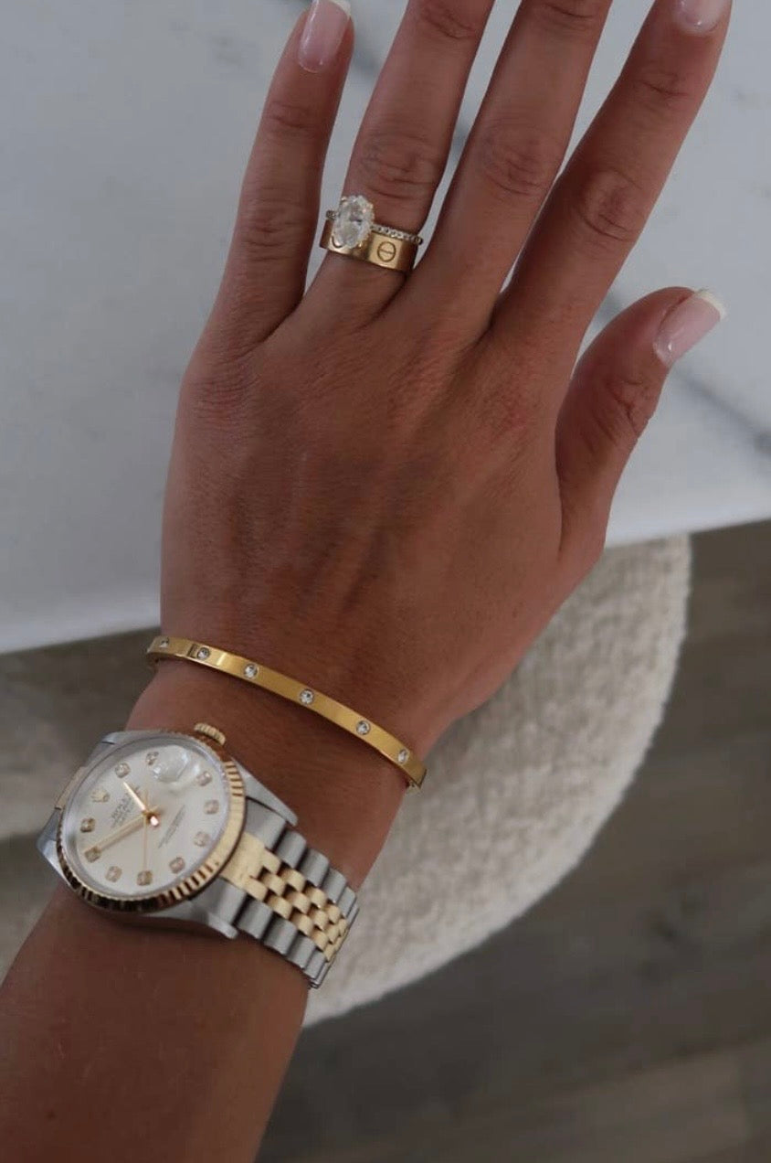 Glam Gold Bangle