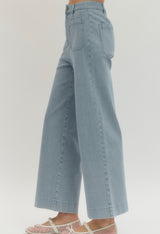 Helen Lt. Blue Denim Pant