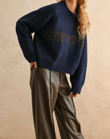 Navy NY Sweater