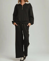 Randall Black Cloudknit Top