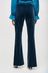 Nightfall Velvet Flared Pull-On Pants