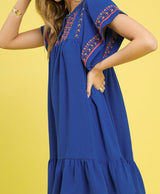 Elsie Ocean Blue Dress