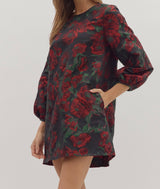 Franni Elegant Jacquard Dress