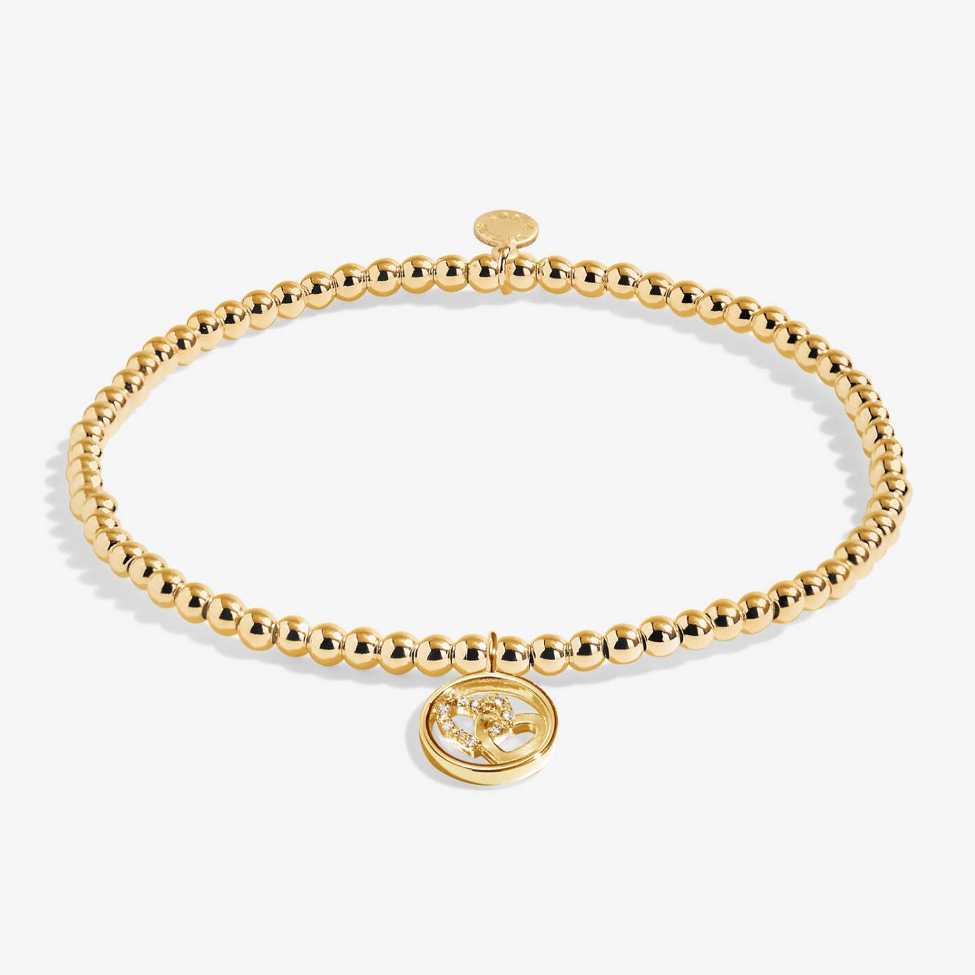 A Littles & Co 'Love And Friendship' Bracelet In Gold-Tone Plating