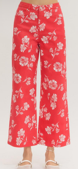 Jimmy Red Floral Pant