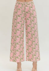 Barrin Pink Floral Pant