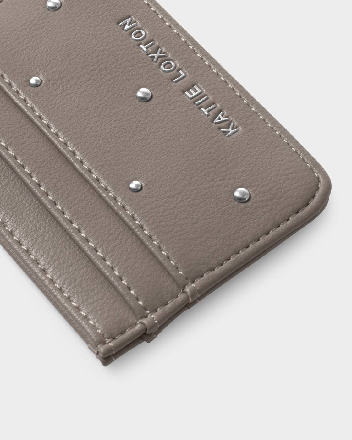 Avery Black Studded Cardholder