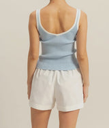 Sara Contrast Trim Tank