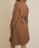 Lily Pinstripe Dress