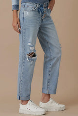 Insane Gene Distressed Vintage Washed Boyfriend Jeans